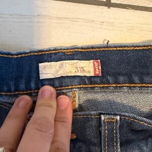 Levi's Blue Bootcut Jeans